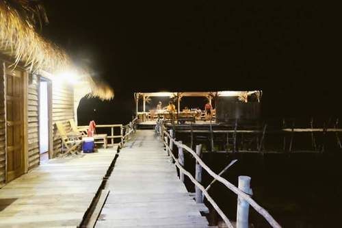 Bintan Laguna Restaurant And Resort Teluk Bakau Luaran gambar